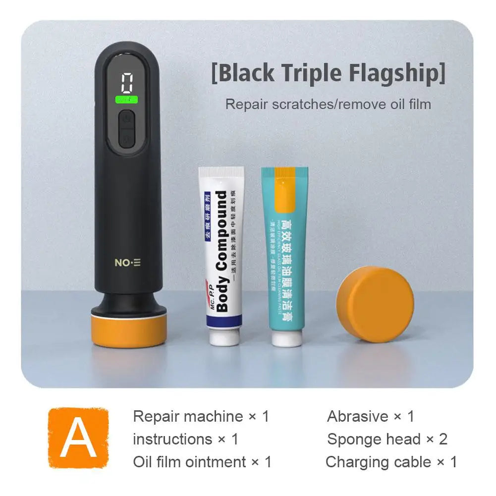 Car Waxing Polishing Sanding Machine 12000RPM Car Paint Scratch Repair Windscreen Glass Oil Film Remove Machine