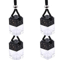 Air Freshener Ornament Perfume Bottle Pendant Essential Oils Auto Car Perfume Bottle Hanging Glass Bottle Car-styling