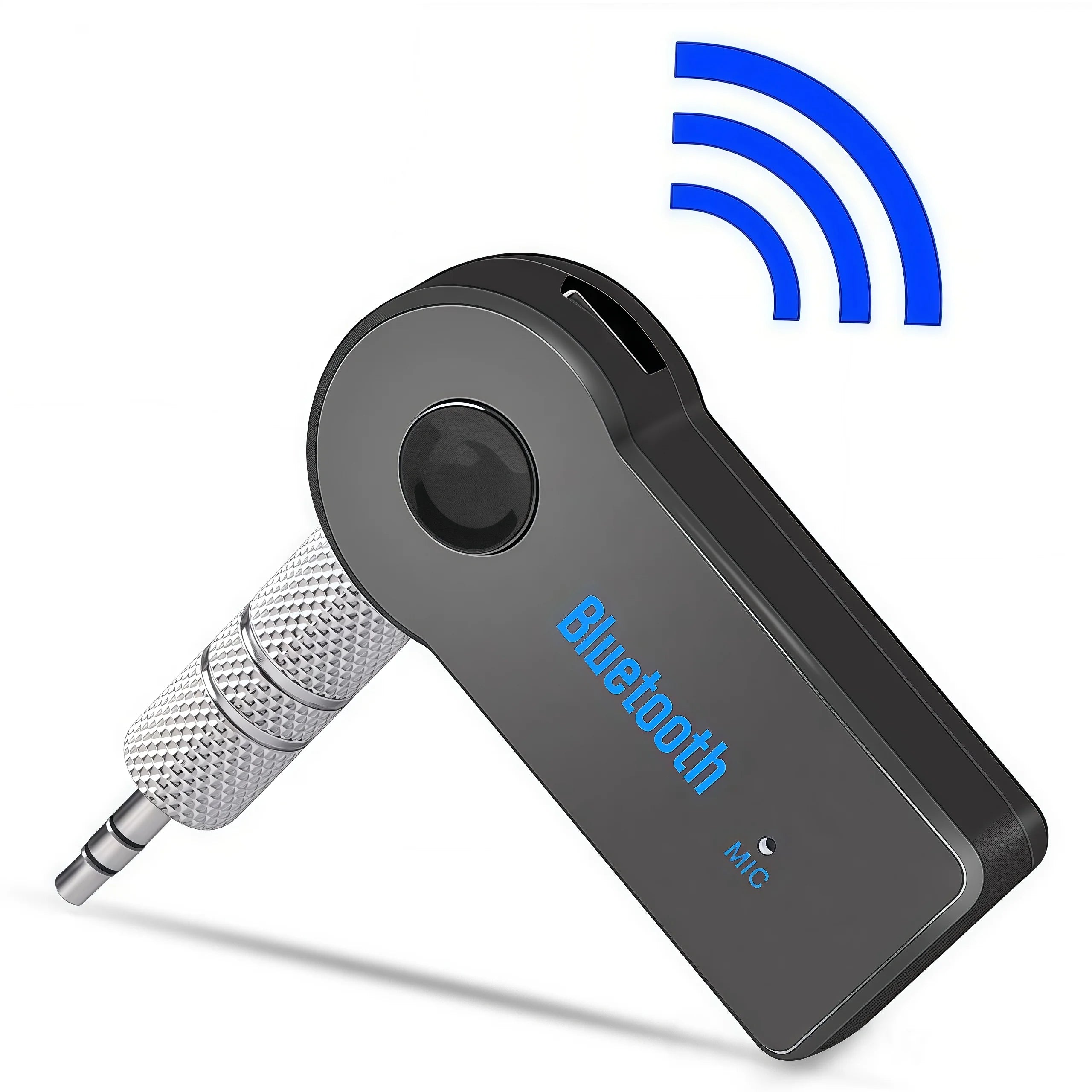 2-in-1Bluetooth5.0Transmitter&Receiver–Wireless Audio Adapter with3.5mm AUX for Car/Headphones,Hands-Free Calling&A2DP Support