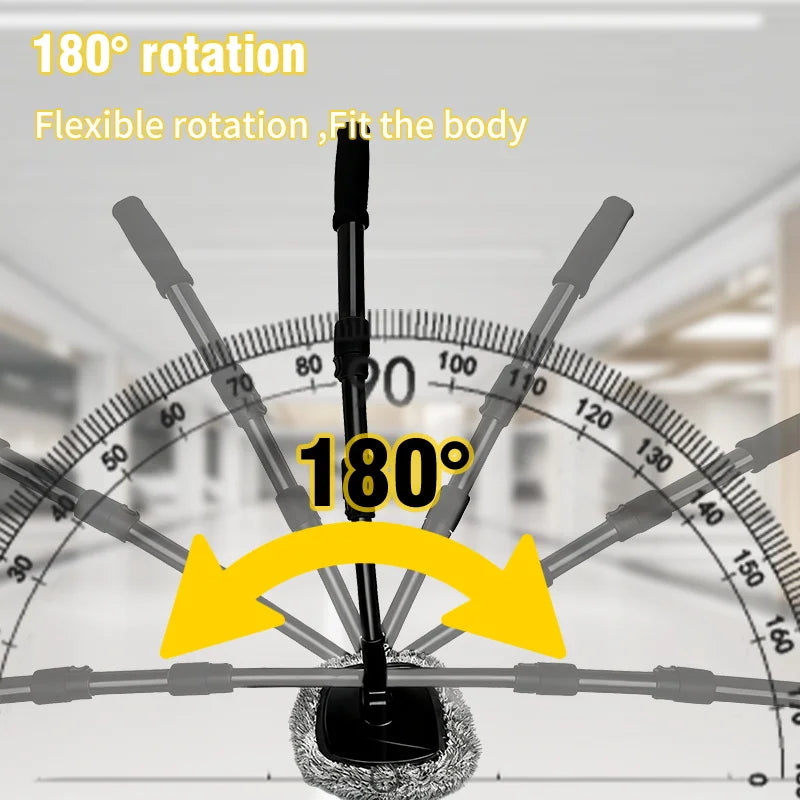 New Car Wash Mop Cleaning Brush Telescoping Long Handle Cleaning Mop Retractable Bent Bar Car Wash Brush Car Cleaning Tools