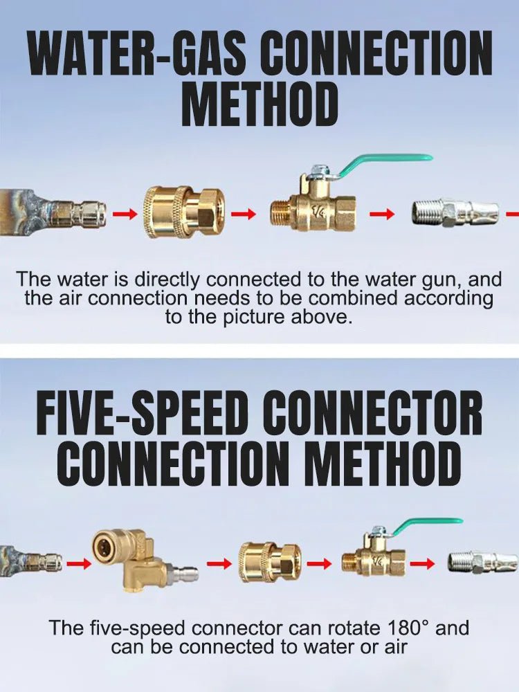 40/60cm Car Radiator Cleaning Tool Water Tank Condenser Car Radiator Water Gun Free Cleaning Tool