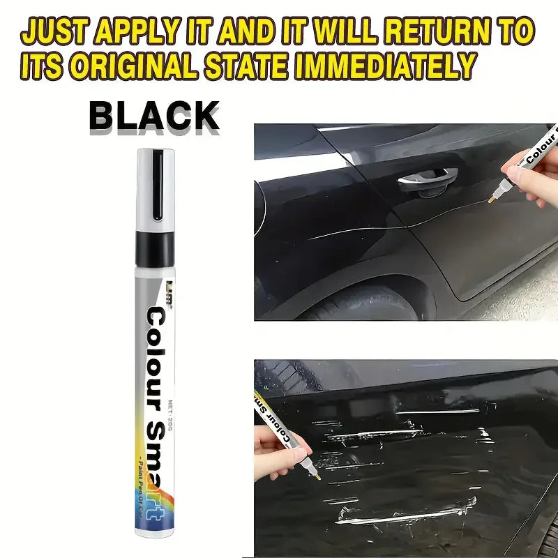 Color-Changing Car Scratch Repair Pen - 2-in-1 Vehicle Touch-Up Paint Tool, Deep Scratch Remover and Surface Light Scratch Resto