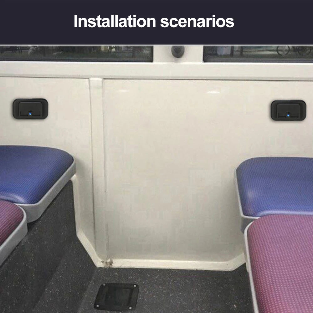 QC3.0 PD Car Charger Socket Quick Charge Dual USB Charger Outlet Panel Power Adapter for Truck Camper Caravan Accessories 12/24V