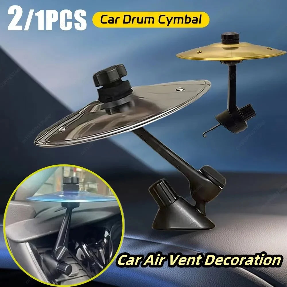 In-car Entertainment Hand-shooting Cymbals Crash Dashboard Air Vent Mount for Automobile Ventilation Port
