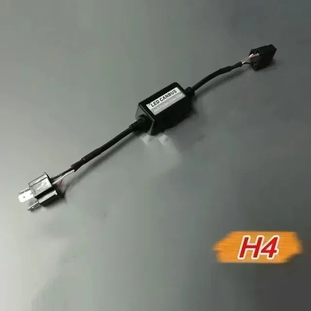 NEW 1/4PCS H1/H4/H7/H11/9005/9006 Automotive LED Decoder Black Anti-Flicker LED Canbus Decoder Fault Eliminator Auto Accessory