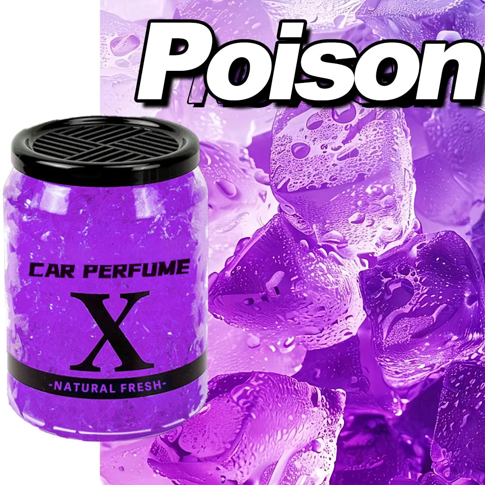 220g Solid Car Perfume Air Freshener Durable Deodorant Gel for Bedroom Living Room Bathroom Shoe Cabinet General Fragrance