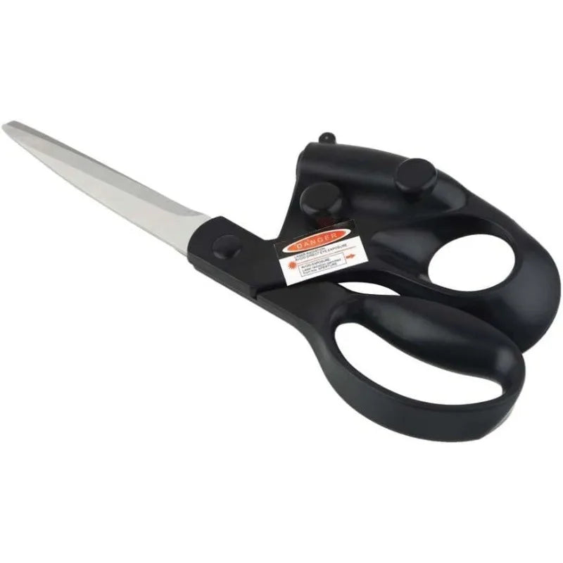 Professional sewing laser guided scissors suitable for cutting and direct cutting of household crafts packaging 1/2PCS