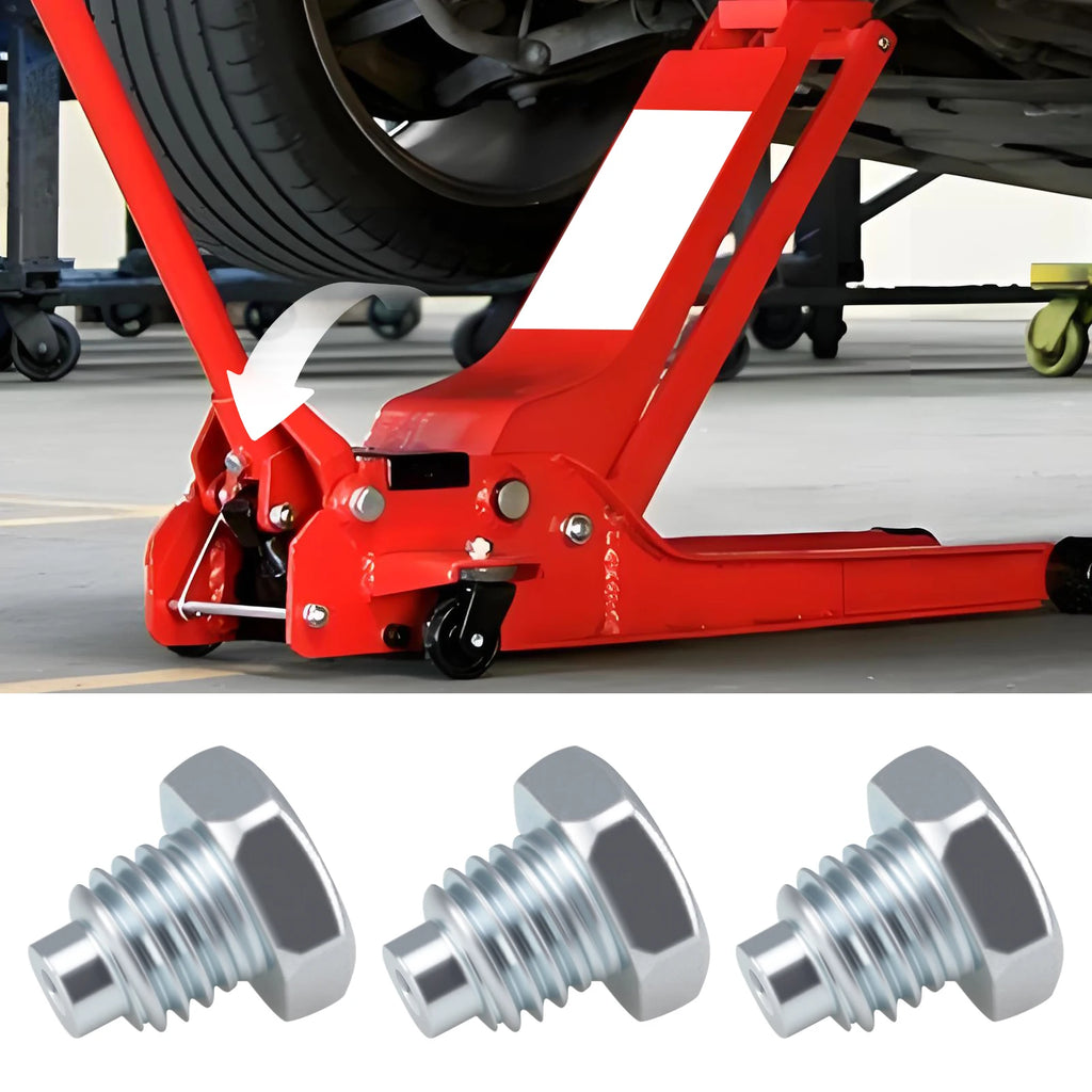 Floor Jack Handle Bolts for 3 Ton 4 Ton Hydraulic Floor Jacks, Horizontal Car Jack Top Handle Screws Essential Floor Jack Parts