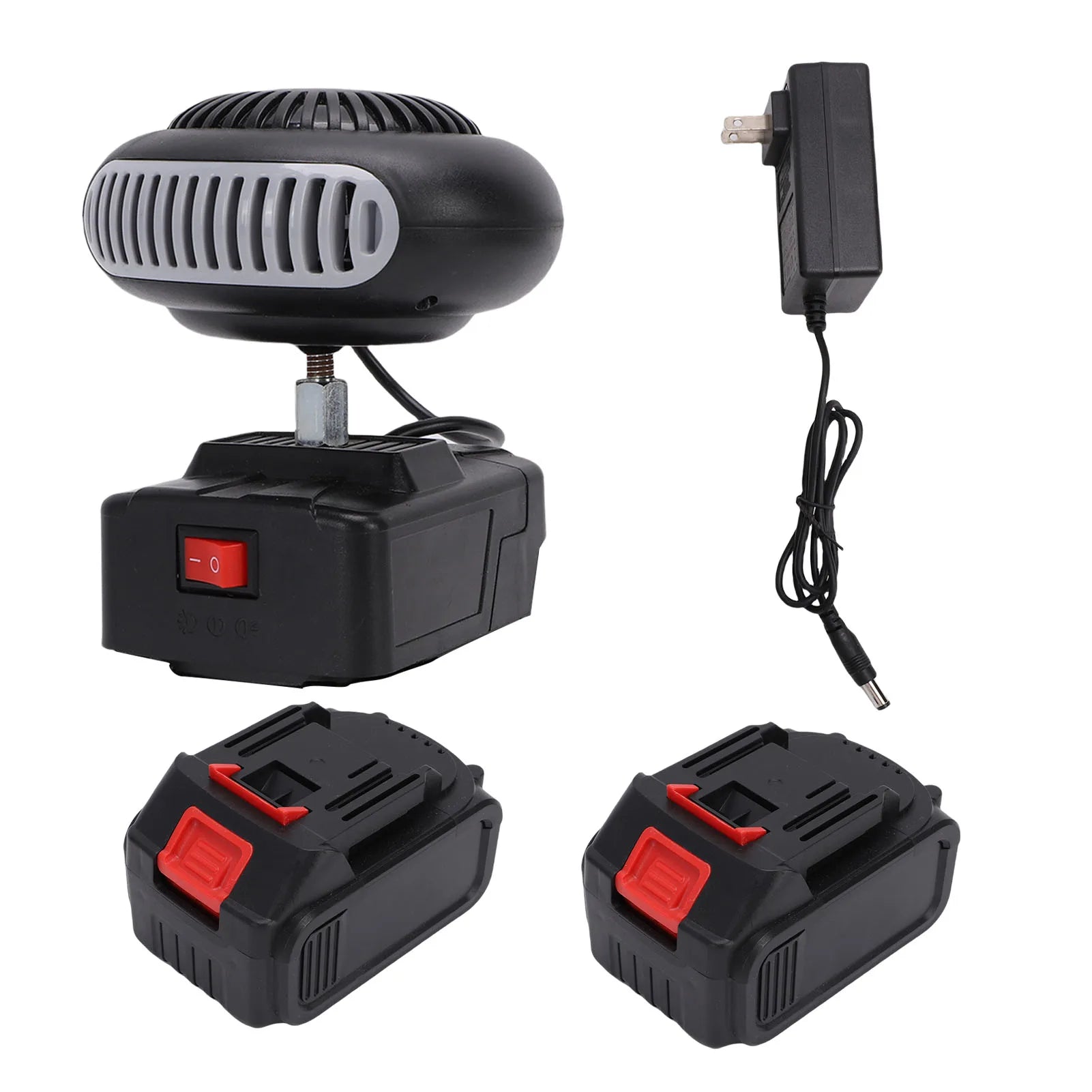 Wireless Rechargeable Heater Usb Outdoor Car Quick Heating Defogging Fan Portable Lithium Battery Heater Car Accessories
