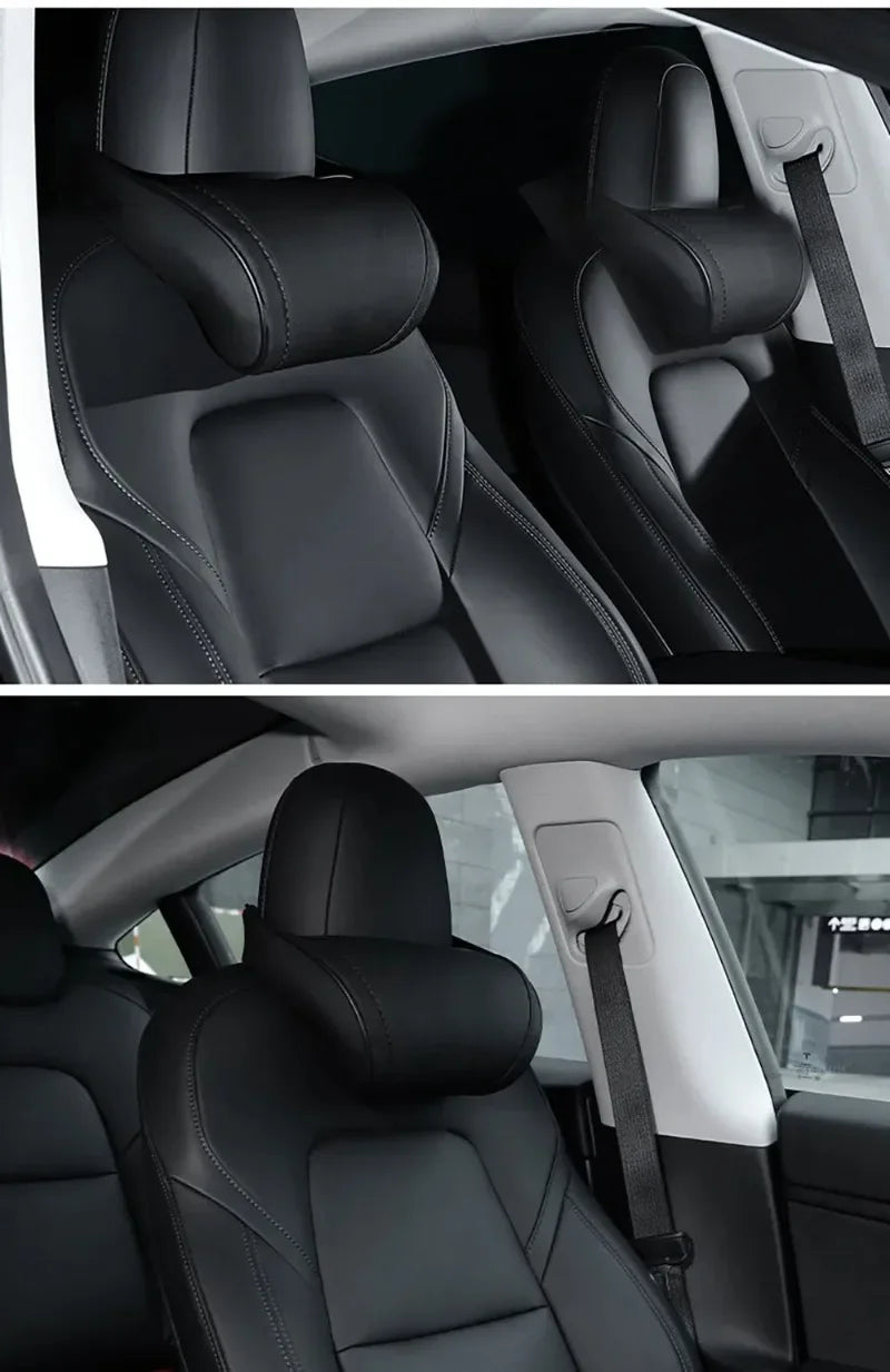 For Tesla Model S/X/Y/Y Juniper 2025 Model 3/3 Highland Neck Pillow Headrest Pillow Seat Neck Rest Auto Seat Head Support Pillow