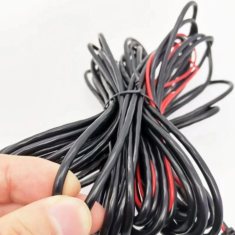 4-pin 5-pin streaming dashcam rear camera extension cord 2.5mm jack reversing image extension cord