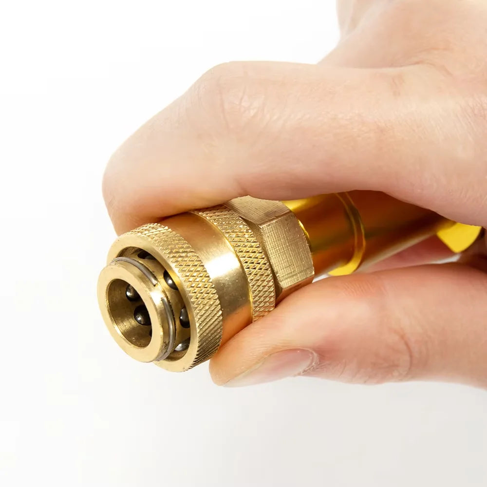 Pressure Washer Quick Connector 1/4" to Spray Gun Wand Lance Bayonet Adapter 1/4" quick disconnect release fitting for Karcher