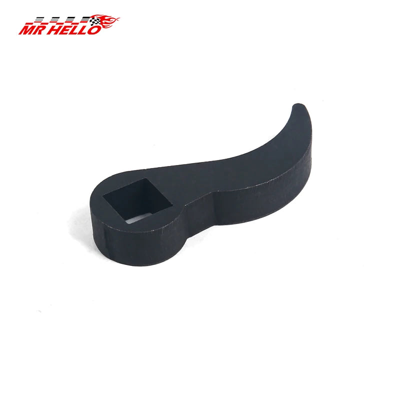 Crowbar Adapter Head 1/2inch or 3/8inch Ratchet Wrench Bullhorn Half Shaft Removal Tool Steel Pry Bar Hand Tools