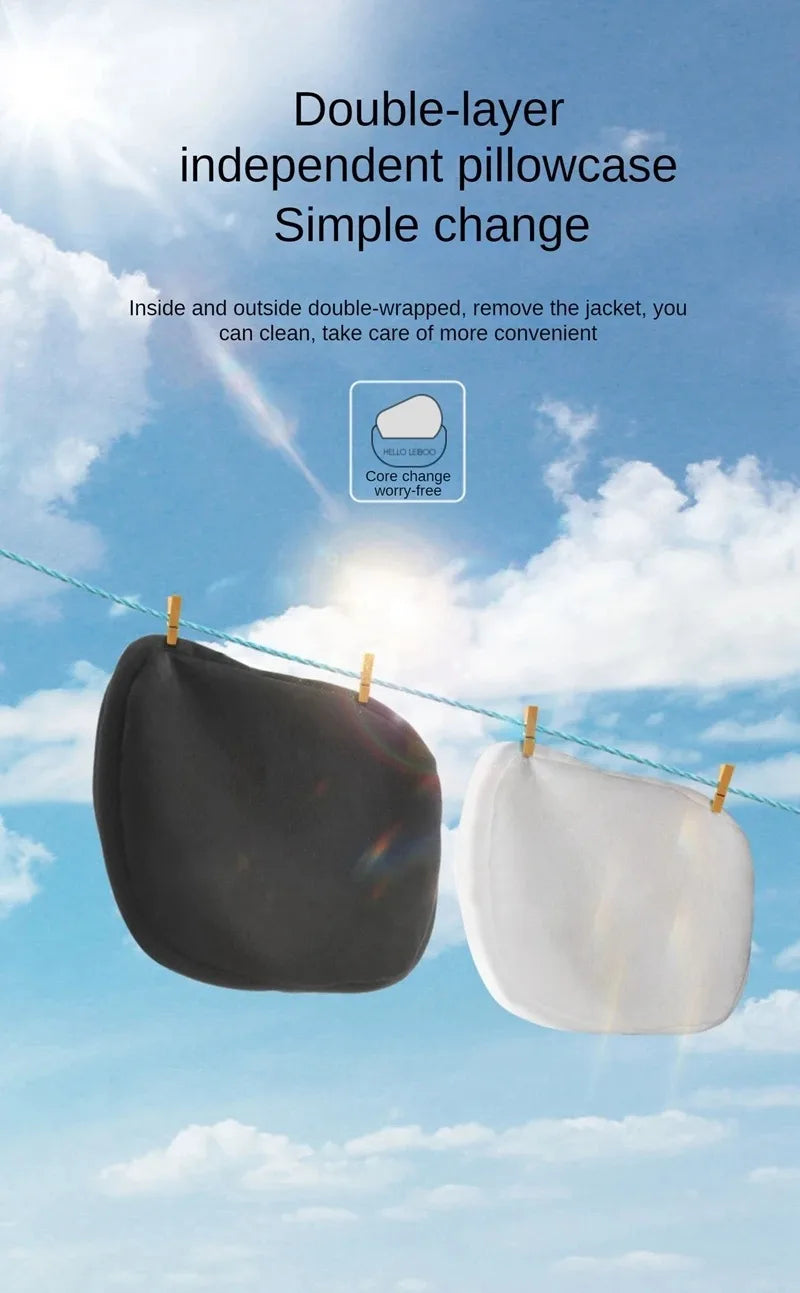 2PCS Memory Cotton Car Headrest Neck Support Car Accessories Seat Class Soft Universal Adjustable Car Pillow Neck Rest Cushion