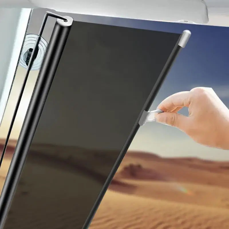 Car Retractable Sun Shade Truck Window Roller Blinds Front/Rear Shutter Car Interior Accessories Car Anti UV Sun Visor Protector