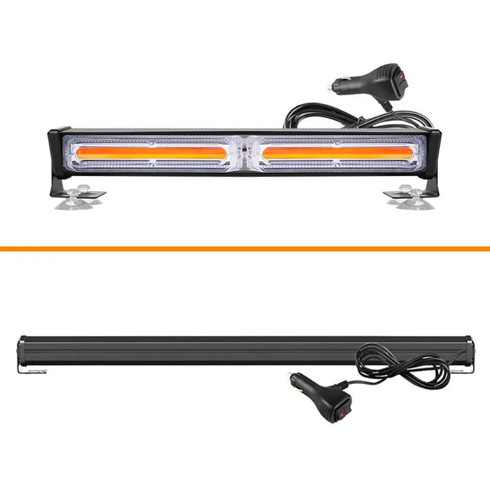 New LED Strip Lamp Competitive Price Led Barra 4wd Flash Light Bar Slim Concave Lens Bar Strobe Light with Bracket