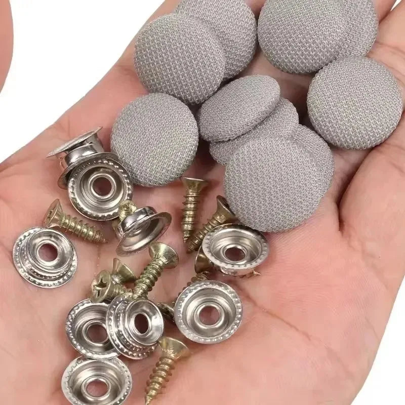 Universal Car Roof Lining Repair Buttons Auto Headliner Retainer Snap Rivet Fastener Ceiling Cloth Fixing Buckle Interior Decor