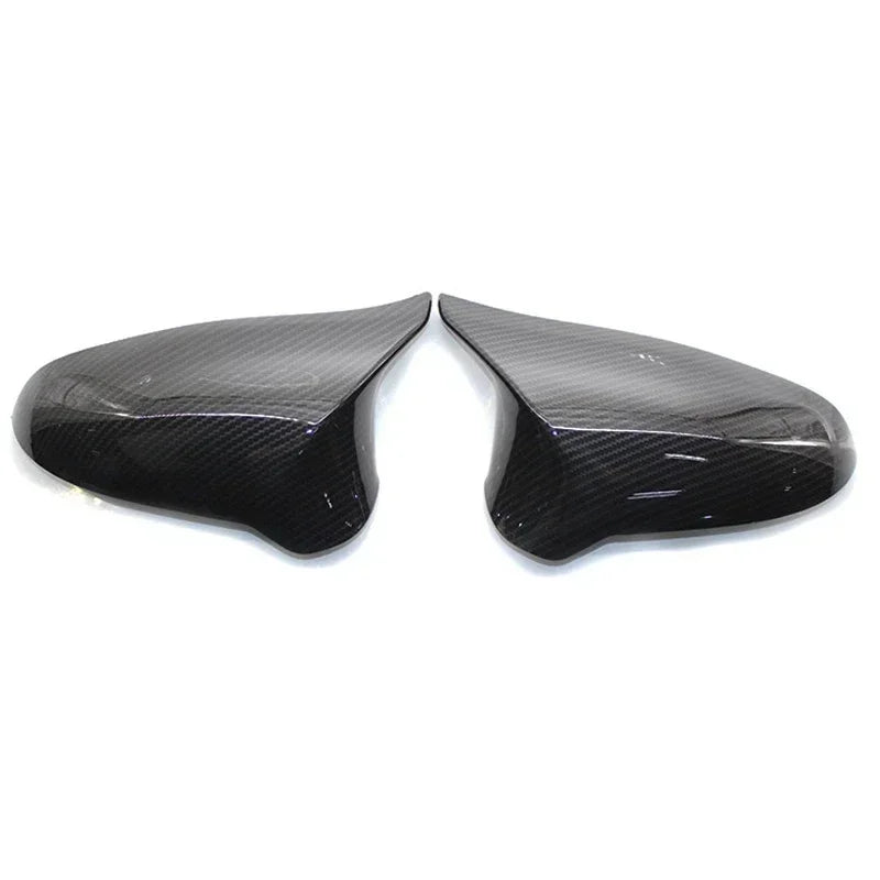 Carbon Fiber Side Wing Rearview Mirror Cover Cap For BMW M2 E87 18-21, M3 F80 M4 F82 14-20 Left Hand Drive