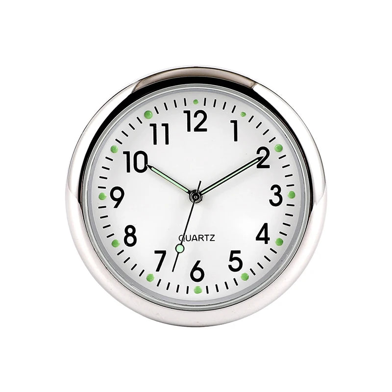 Car Dashboard Clock Mini Quartz Clock with Night Light Specific Models Universal Car Accessory