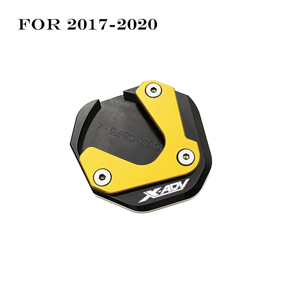 Fit For Honda XADV X-ADV 750 XADV750 2017-2023 2024 2025 CNC Motorcycle Kickstand Side Stand Extension Pad Enlarger Plate