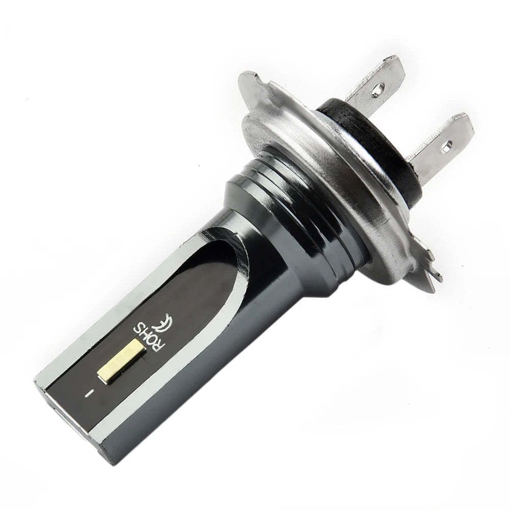 2pcs Auto LED Headlight CSP H7 LED Headlight Replace Xenon Hi/Low Kit Bulbs Beam 6000K Canbus Error Free 12V 24V Aluminum Alloy