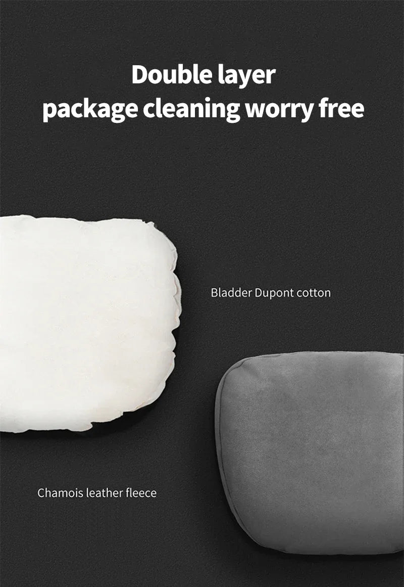 Car Neck Pillow Car Seat Headrest Pillow Auto Memory Cotton Protector Cushion For Universal Car Head Support for Gaming Chair