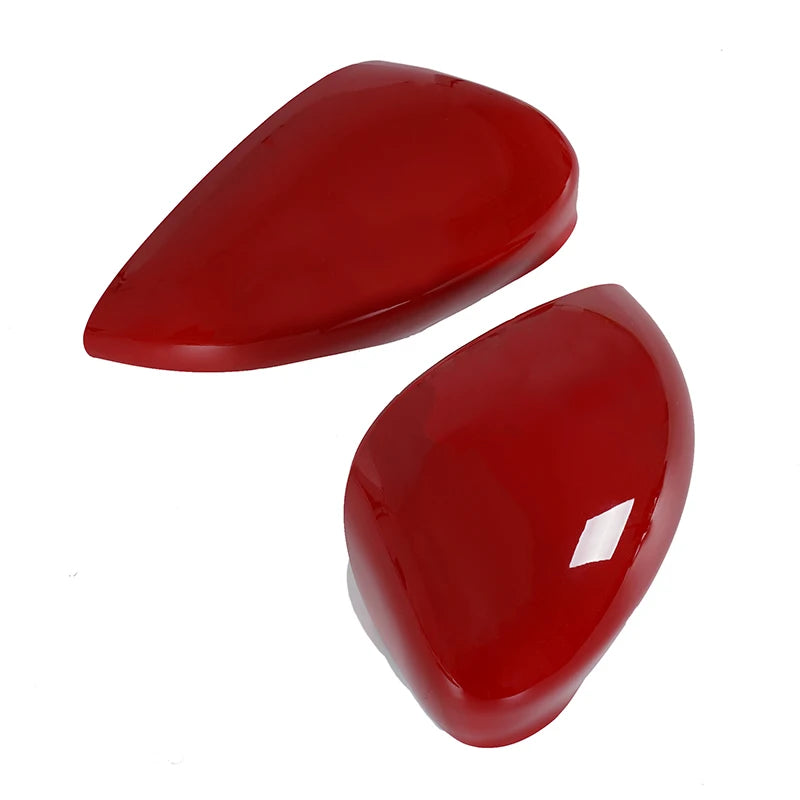 Rhyming Rearview Mirror Cover Housing Replacement For Ford Fiesta MK7 2009 2010 2011-2017 Side Wing Mirror Cap Car Accessories