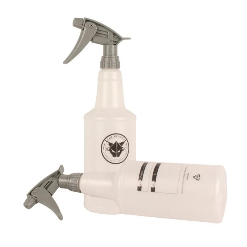 1pc Car Ultra-fine Water Mist Cylindrical Spray Bottle HDPE Chemical Resistant Spray Auto Wash Watering Can