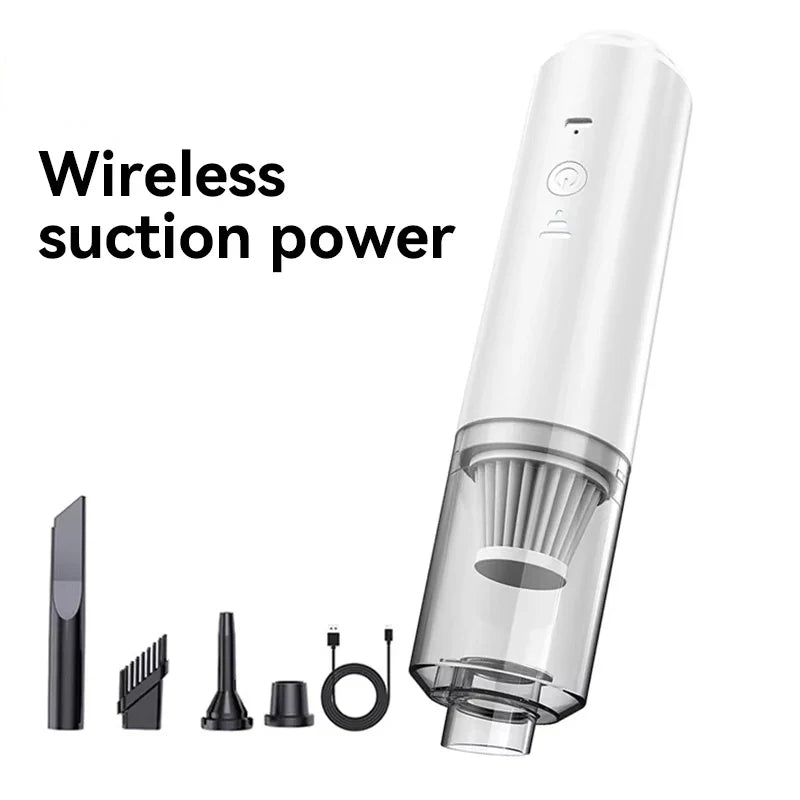 Dust Collector Portable Car Vacuum Cleaner Powerful Suction Electric Wireless Smart Home Cleaning Car Vacuum Cleaner New
