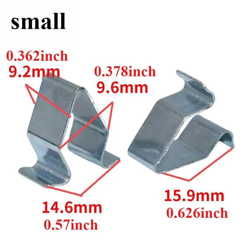 10/20/30/50pcs Metal Trim Panel Clips For Skoda For Passat  Boot Tailgate Interior Lining Car Accessory car accessories interior