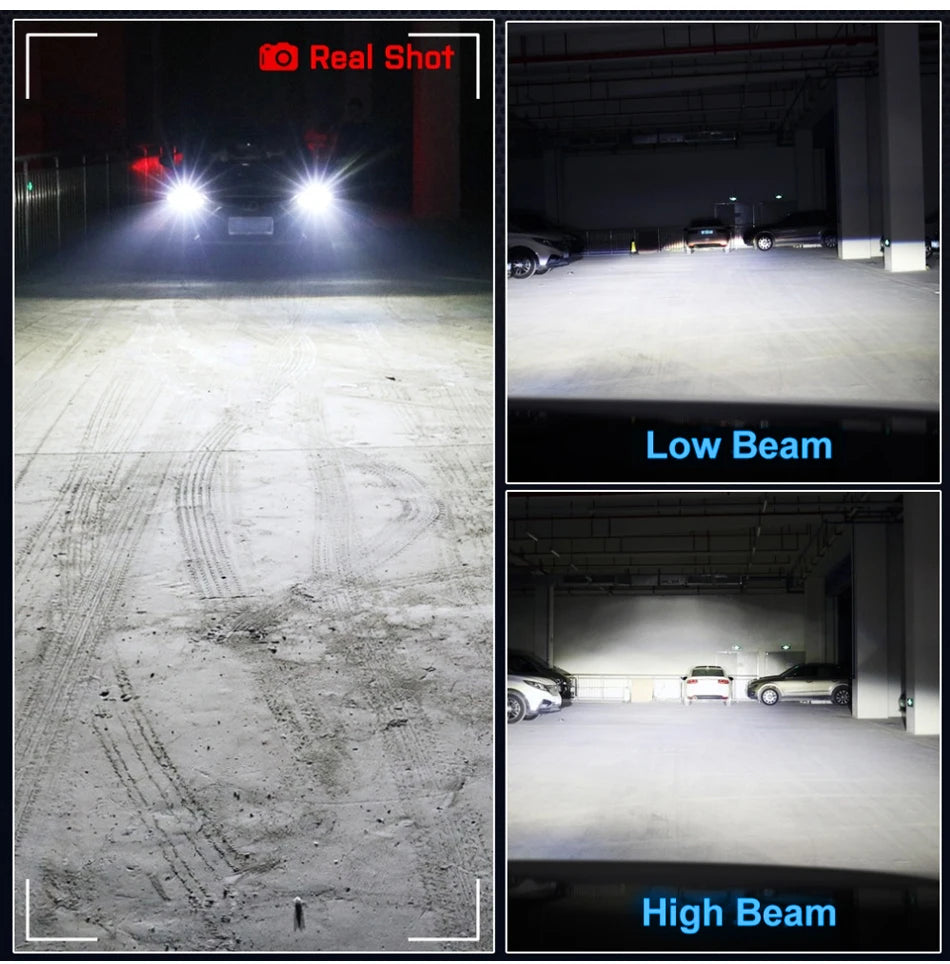 Dualvision H4 LED Headlight H7 H1 H11 H8 9005 HB3 9006 HB4 9012 HIR2 880 881 H27 9007 9008 H13 5570 CSP Canbus Car Lamp Fog Lamp