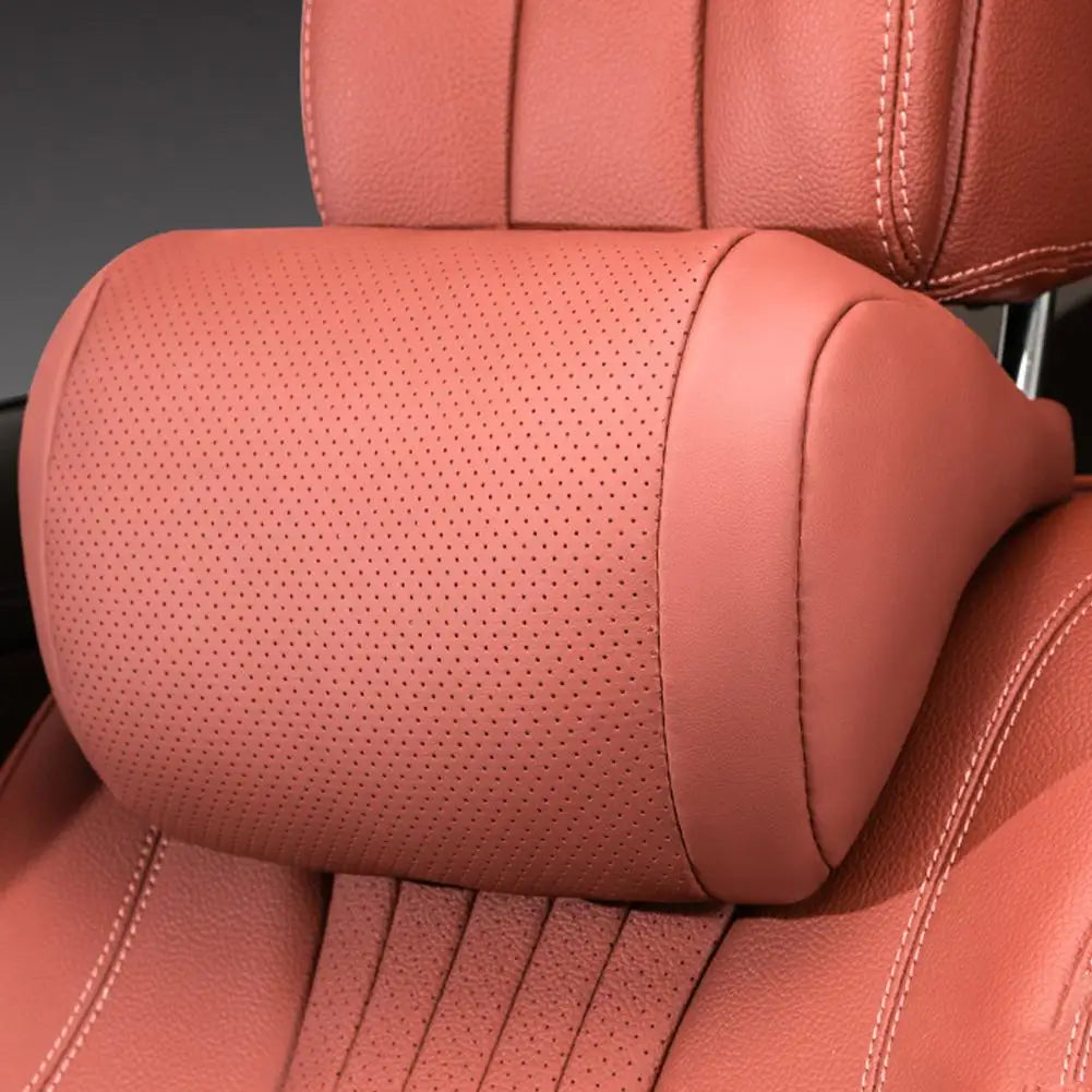 1/2Pcs 3D Car Neck Pillow Car Seat Headrest Pillow Auto Memory Cotton Protector Cushion For Universal Travel Car Head Support