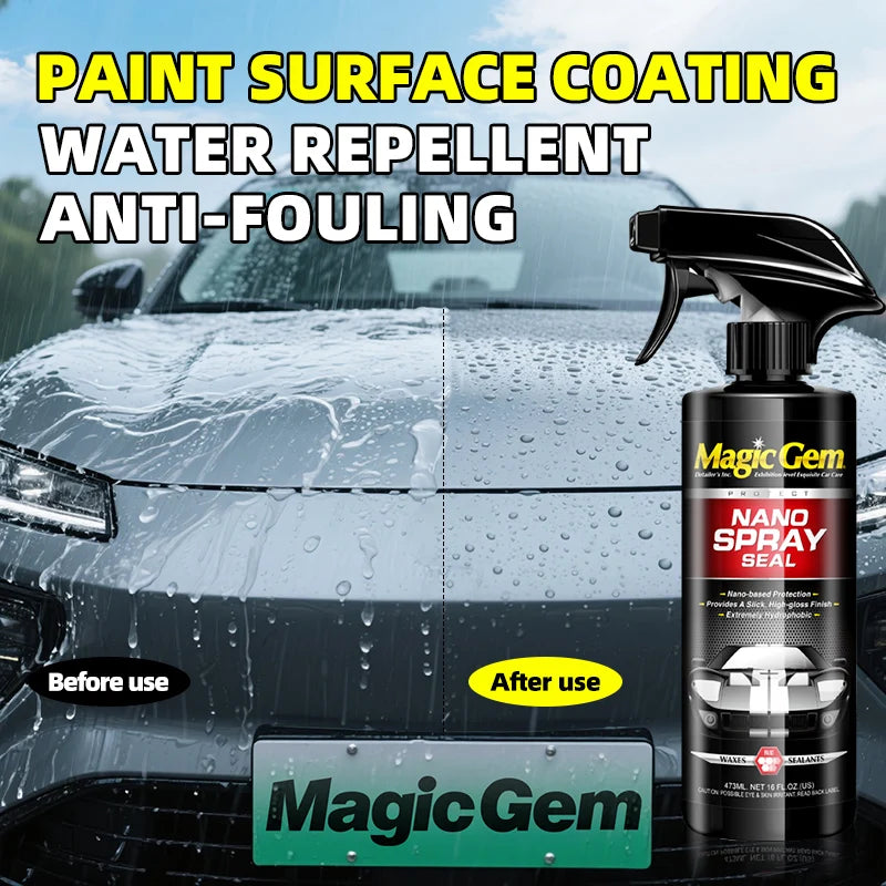Magic Gem Car Ceramic Nano Coating Liquid For Toyota  Crystal Hydrophobic Layer Polishing Paint Agent Car Polish Nanos Coatings
