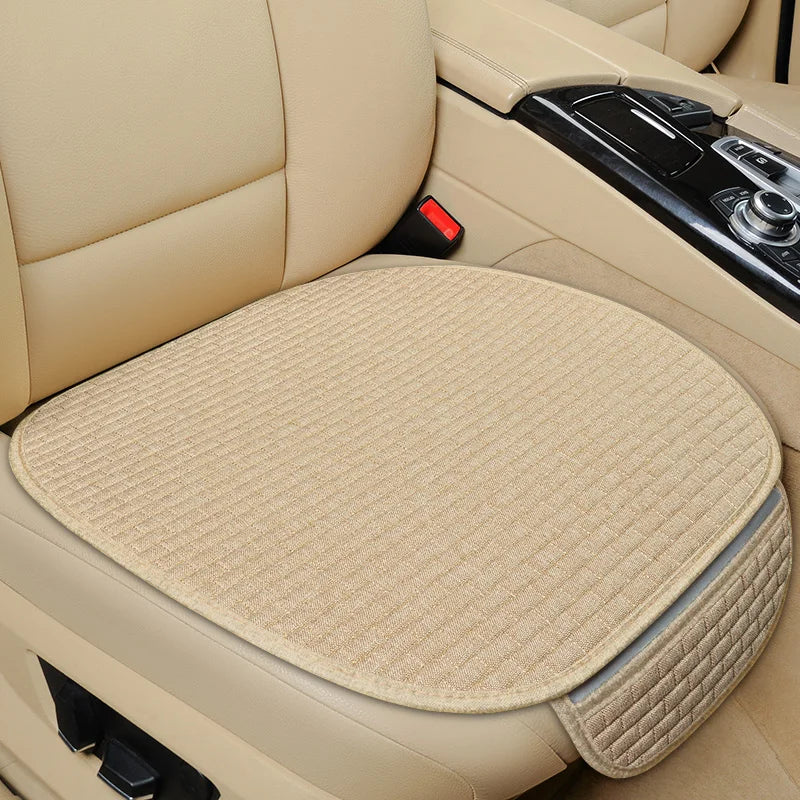 Universal Car Seat Cover Car Front Rear Seat Back Cushion Falx Car Seat Cushion Protector Auto Interior Pad Fit for Most Cars