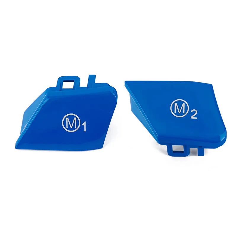 Car Steering Wheel M1 M2 Switch Replace Button Cover Trim Fit For BMW F20 F22 F30 F32 F36 F10 F12 F15 F16 M3 M4 M5 M6 X5M X6M