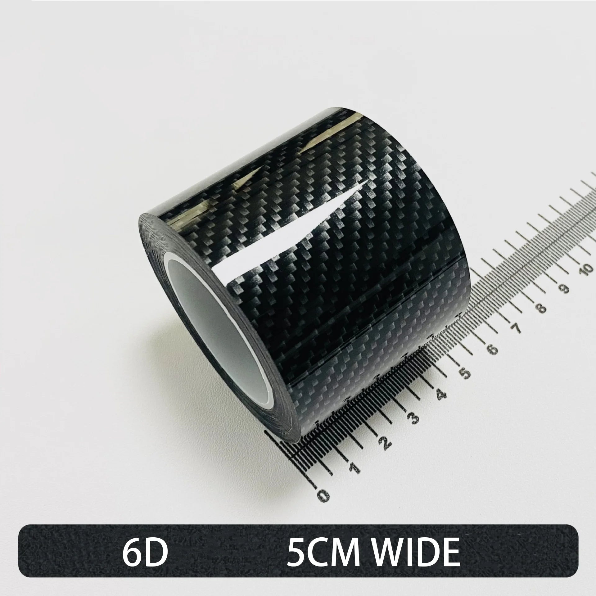 Carbon Fiber Car Stickers Self-adhesive Automotive Wrap Tape Matte Black Protective Car Film 3D Vinyl Door Strip Accessories