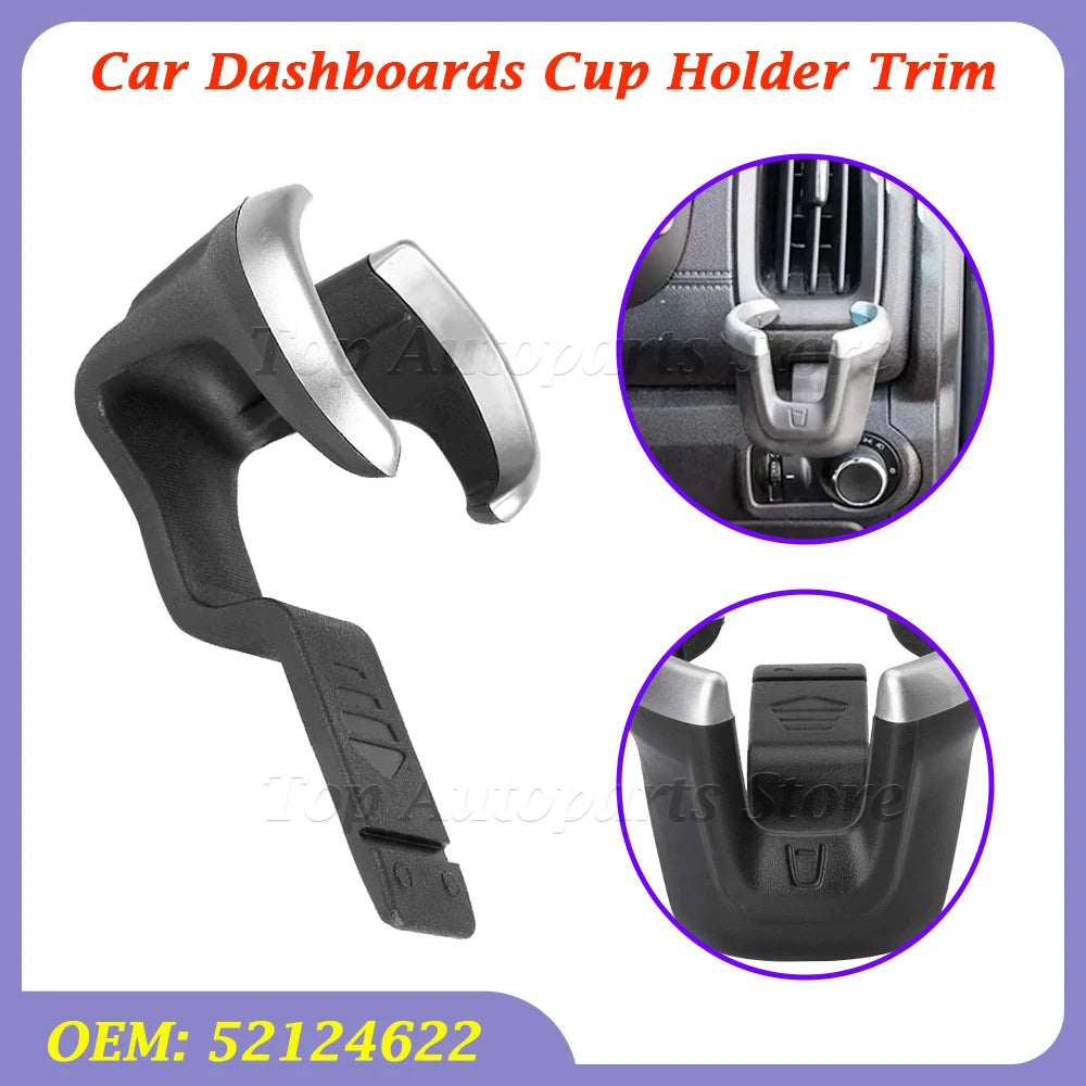 For Chevrolet RG Colorado S10 Z71 LTZ LS LT 2017-2022 52124622 Under Air Vent Can Holder Car Dashboards Cup Holder Trim