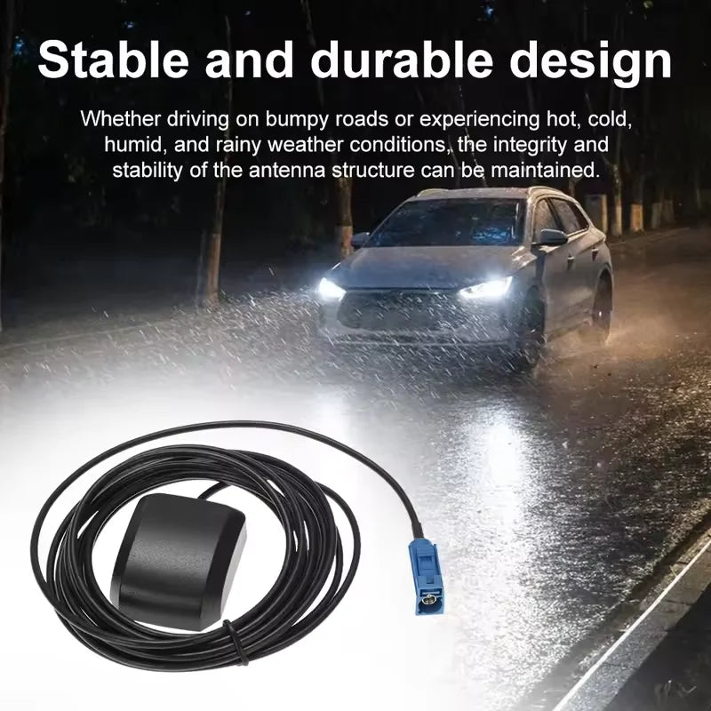 Waterproof Car GPS Antenna Fakra MFD2 RNS2 RNS 510 MFD3 RNS-E Connector For VW For Benz For Audi A3/A4/A6TT Vehicle GPS Receiver