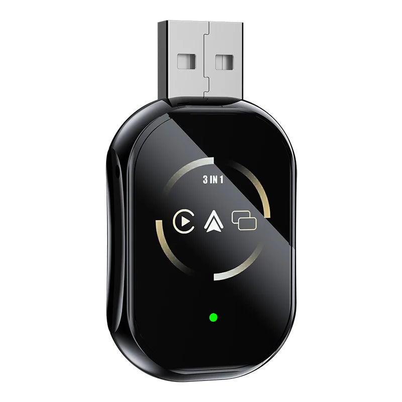 3 In 1 Wireless Carplay Mirror Link Carplay Android Auto USB Dongle Adapter Wired Carplay To Wireless For VW Toyota Nissan Honda