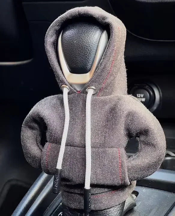 Hoodie Universal Car Shift Lever Interior Decor Gear Shift Hoodie Cover Shift Cover Gear Handle Decoration Fits Manual Automatic