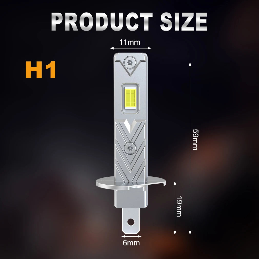 XSTORM H1 LED Headlight Bulb 60000LM 150W High Power Auto Fog Lamp 6500K 12V Led Lights for Car Head Lamps Driving Running Lamp