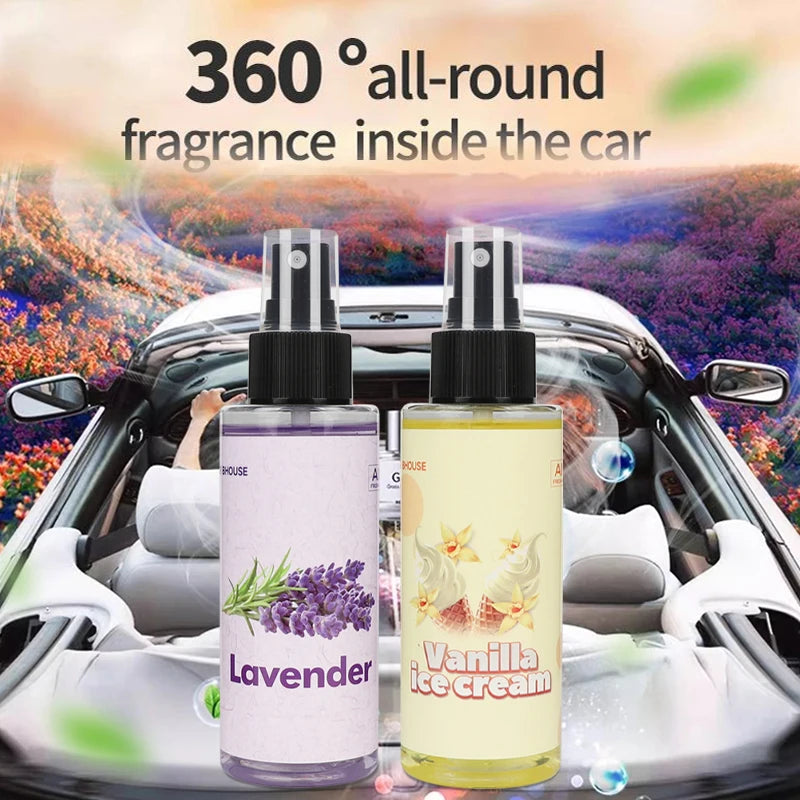Car Flavoring Car Air Fresheners Perfume strawberry/Ice Flavor Long-Lasting Auto Aromatherapy Car Interior Deodorant Supplies