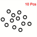 100-10pcs High Pressure Water Gun Cleaning Outlet O-ring Silicone Ring Black Car Wash Machine Car Beauty Water Gun Rubber ring