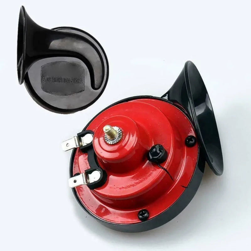 Super Loud 12V Snail Car Horn - Multiple Tones to Choose From