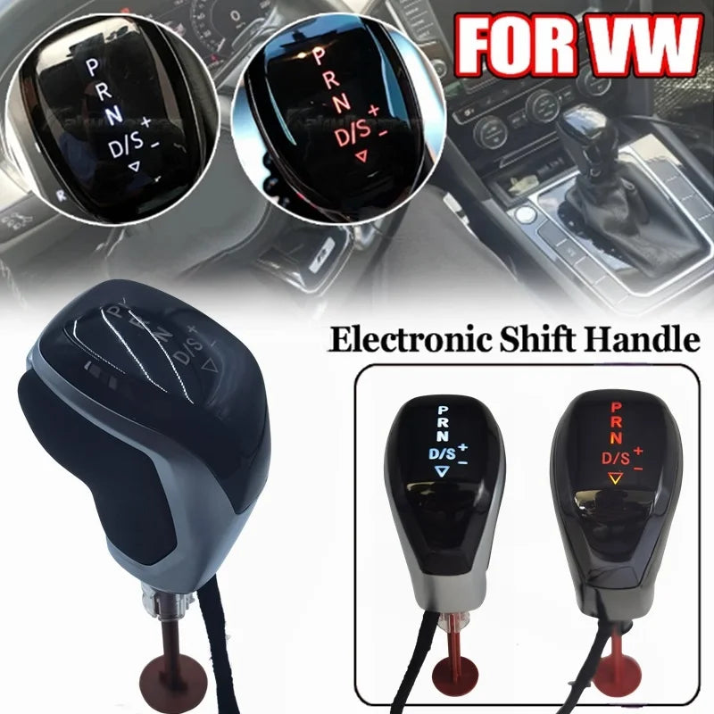 Car Accessories For VW Golf MK6 MK7 Passat B7 Tiguan MK2 Skoda Octavia Seat DSG Automatic Black Gear Shift Knobs