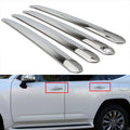 New 2021 2022 For Toyota Land Cruiser 300 LC300 ABS Chrome Car door handle cover trim protection cover Car accessory sticker 4pc