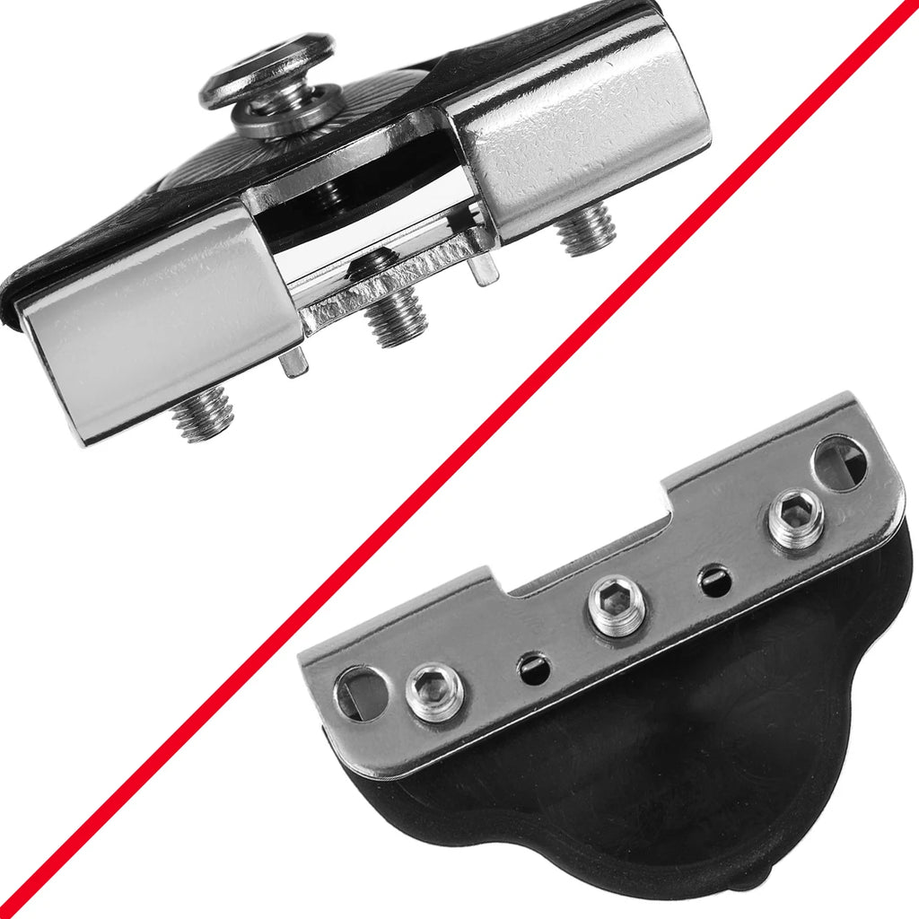 4/2PCS Universal Car Hood Mount Mounting Brackets Stainless Steel Led Work Light Bars Clamp Holder ( without Lamp ) 2Pcs