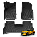 for Chevy/Chevrolet Trax 2024 2025 2026 Car Floor Mats Cargo Liner Trunk/Backrest Mat TPE 3D Left Rudder