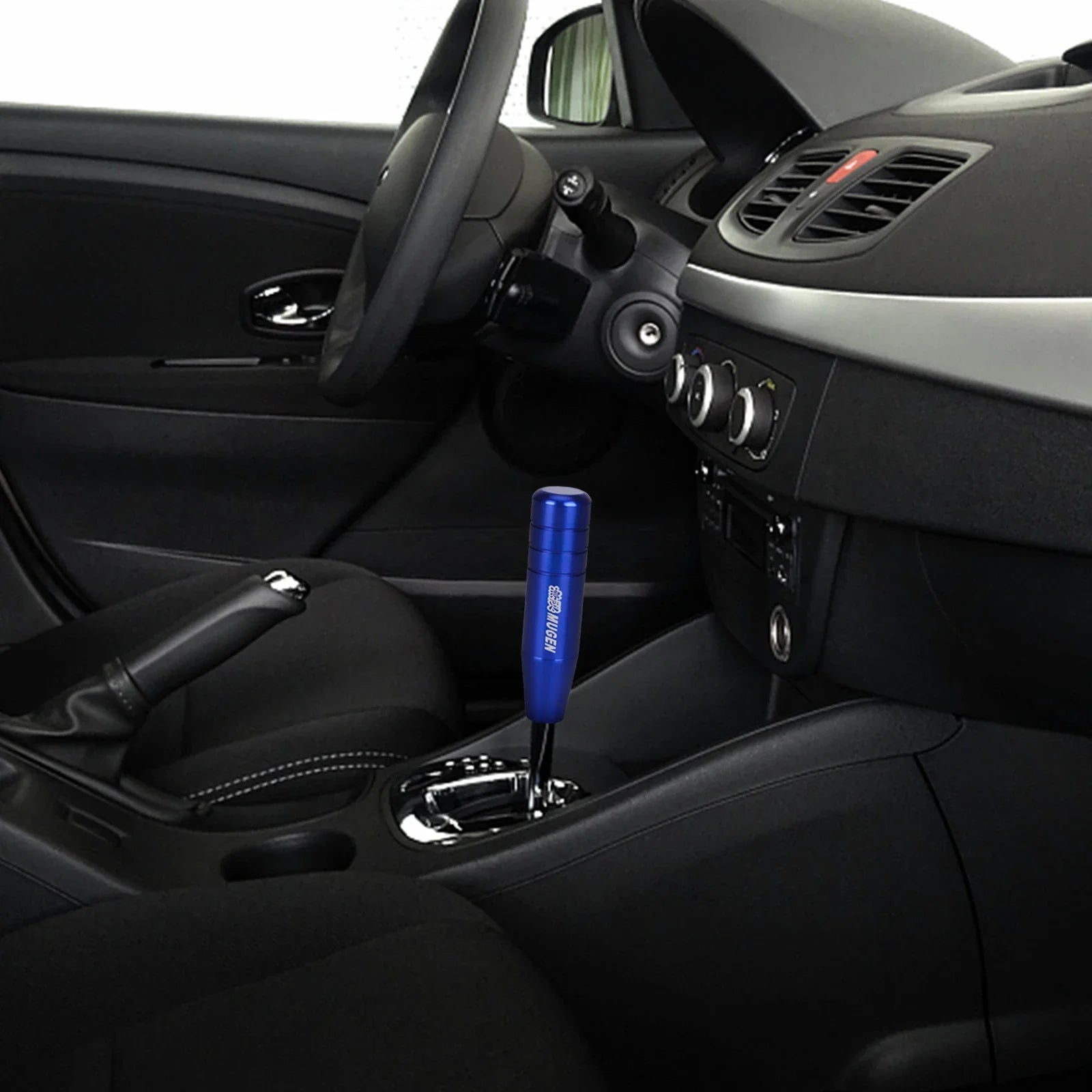 Universal Car 13CM Aluminium Gear Shift Knob Mugen Electroplating Color Manual Lever Shifter Dandle Extended Manual Transmission