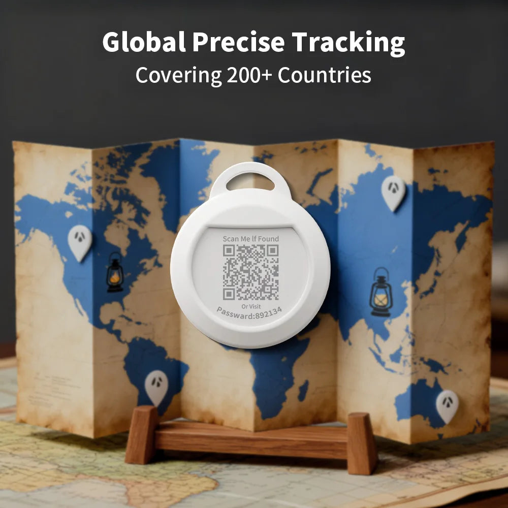 Car GPS Trackers Android Smart Tag for Pixel Samsung Moto Works with Google Find Hub Car Vehicle Rental Security Locating Device